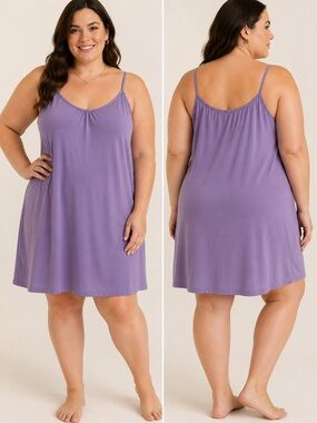 32 Degrees Cool Swim Dress Cover-Up Lavender Purple